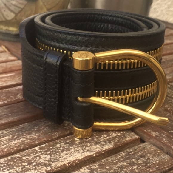 Burberry Belt Woman's Horsebit - Picture 1 of 5